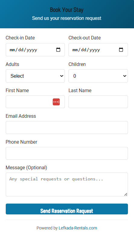 Embedded Contact Form